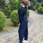 *Dres hoodie + banany  “Granatowy”