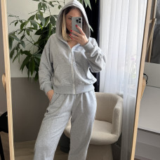 *Dres hoodie + joggery  “Szary melanż”