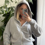 *Dres hoodie + joggery  “Szary melanż”