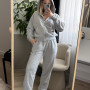 *Dres hoodie + joggery  “Szary melanż”