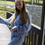 *Dres hoodie + joggery  “Błękitny”