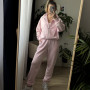 *Dres hoodie + joggery  “Różowy”