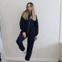 *Dres hoodie + joggery  “Granatowy”