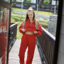 *Dres hoodie + joggery  “Czerwony”