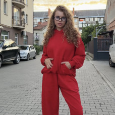 *Hoodie z kapturem   “Czerwony”