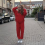 *Hoodie z kapturem   “Czerwony”