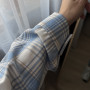 *Koszula flanelowa damska   “Błękitna kratka”