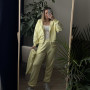 *Zip hoodie z kapturem   “Żółty”