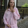 *Zip hoodie ze stójką   “Różowy”