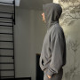 *Dres hoodie z kapturem + joggery  “Grafitowy”