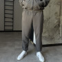 *Dres hoodie z kapturem + joggery  “Grafitowy”