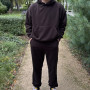 *Hoodie z kapturem   “Czekoladowy”