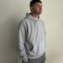 *Hoodie z kapturem   “Szary melanż”