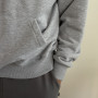 *Hoodie z kapturem   “Szary melanż”