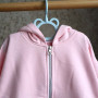 *Hoodie Oversize na zamku “Różowy”