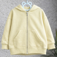 *Hoodie Oversize na zamku “Żółty”