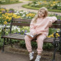 *Hoodie Oversize wkładane przez głowę “Różowy”