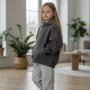 *Spodnie joggery Oversize “Szary melanż”