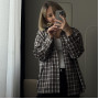 *Koszula flanelowa damska   “Chocolate Mocha”