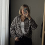 *Koszula flanelowa damska   “Chocolate Mocha”