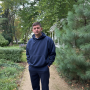 *Męski dres z hoodie przez głowę i spodniami joggery “Granatowy”