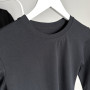 *Dopasowany longsleeve  „Czarny”