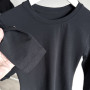 *Dopasowany longsleeve  „Czarny”