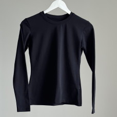 *Dopasowany longsleeve  „Granatowy”