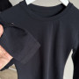 *Dopasowany longsleeve  „Granatowy”