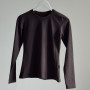 *Dopasowany longsleeve  „Czekoladowy”