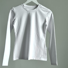 *Dopasowany longsleeve  „Biały”