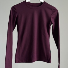 *Dopasowany longsleeve  „Wiśniowy”