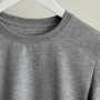*Dopasowany longsleeve  „Szary melanż”