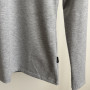 *Dopasowany longsleeve  „Szary melanż”