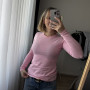 *Dopasowany longsleeve  „Różowy”