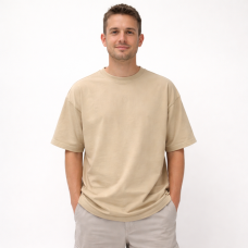 *T-shirt męska  Oversize „Cappuccino”