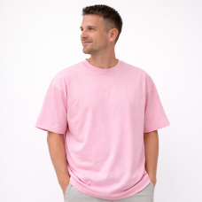 *T-shirt męska  Oversize „Różowy”