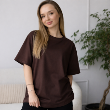 Koszulka Oversize „Czekoladowy”