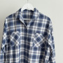 *Koszula flanelowa damska   “Denim ice”
