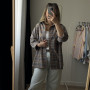 *Koszula flanelowa damska   “Arctic Denim”