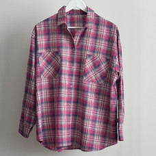 *Koszula  flanelowa męska “Pink Berry”