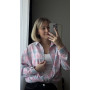 Koszula flanelowa "Pink sky"