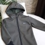 Kombinezon dziecięcy softshell „Ciemne khaki”
