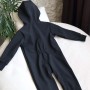 Kombinezon dziecięcy softshell „Czarne”