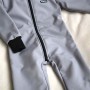 Kombinezon dziecięcy softshell „Jasnoszare”