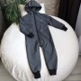 Kombinezon dziecięcy softshell „Szary melanż”