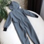 Kombinezon dziecięcy softshell „Szary”