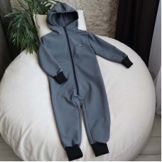 Kombinezon dziecięcy softshell „Szary”
