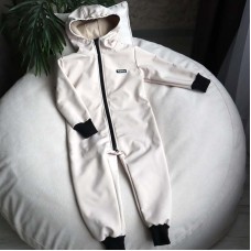 Kombinezon dziecięcy softshell „Piaskowy”