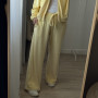 Welurowy komplet  „Modena”  Vanilla Cream